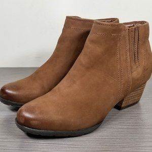 Blondo Valli 2.0 Waterproof Bootie, Cognac Leather